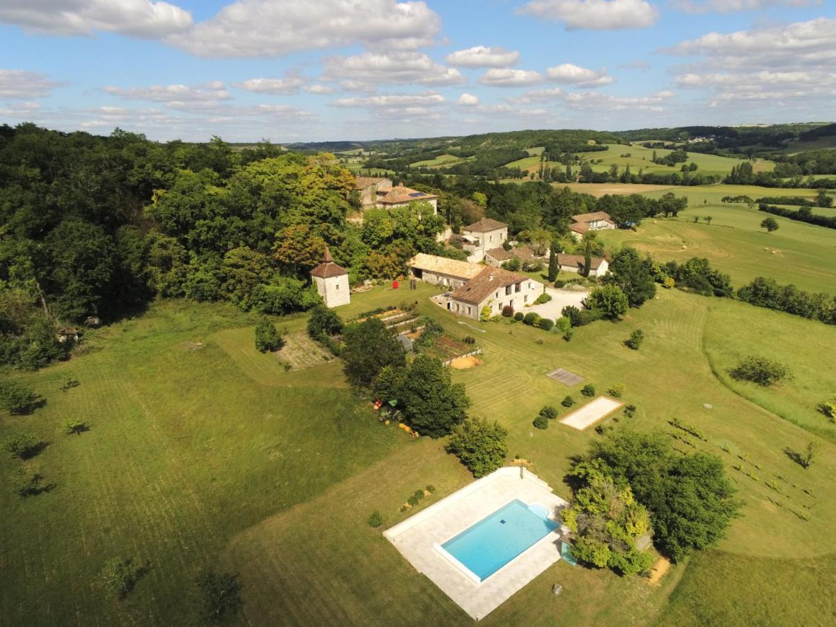 Les Collines Du Quercy Blanc Villa Castelnau-Montratier Luaran gambar