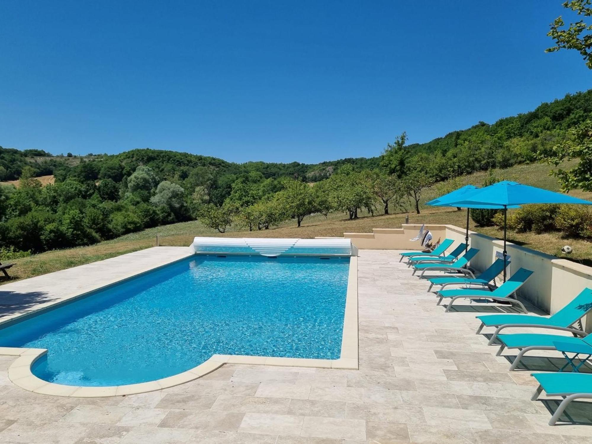 Les Collines Du Quercy Blanc Villa Castelnau-Montratier Luaran gambar